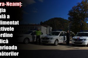 Piatra-Neamţ: Poliţia Locală a suplimentat efectivele de ordine publică în perioada sărbătorilor