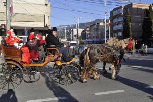 Primăria şi Consiliul Local Câmpulung Moldovenesc l-au ajutat pe Moş Crăciun să le ofere ...