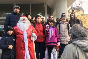 Copiii au avut intalnire cu Mos Craciun la Baile Olanesti
