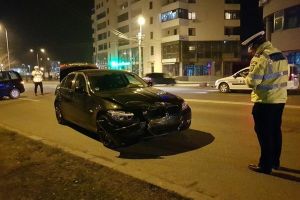 FOTO: Accident rutier pe Calea Moţilor din Alba Iulia – Coliziune între două autoturisme