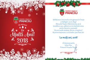 Iulian Nica, primarul oraşului Panciu:  „Vă urez multă sănătate, fericire şi împliniri!”