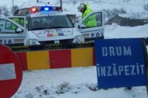 DRUMURI NAŢIONALE ÎNCHISE. Autorităţile iau PRIMELE MĂSURI