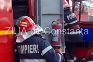 Inca un incediu in ajun de Craciun. O casa a luat foc la Harsova   