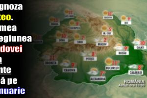 Prognoza meteo pe două săptămâni. Vremea în regiunea Moldovei şi la munte până pe 7 ianuarie 2017