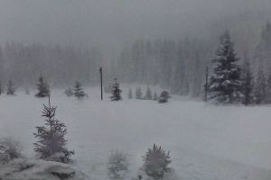 Risc mare de avalanşă în zona Bâlea Lac