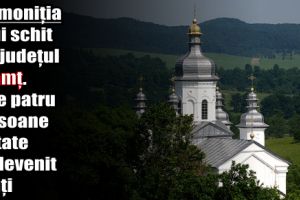 Premoniţia unui schit din judeţul Neamţ. Cele patru persoane pictate au devenit sfinţi