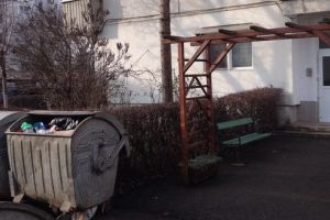 FOTO, VIDEO SCANDALOS: Două blocuri din cartierul Unirii, îngropate în gunoaie!