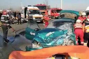 Accident cu un mort şi opt răniţi I VIDEO