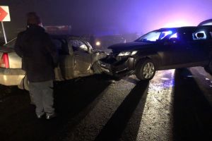 Accident cu patru răniţi între Alma şi Dumbrăveni