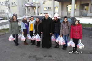Acţiuni filantropice la Catedrala Urziceni cu ocazia Naşterii Domnului
