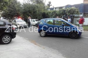Accident rutier in Constanta, strada Rasuri. Doua masini au fost implicate