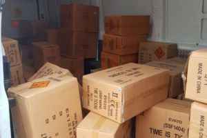 Sute de kg de articole pirotehnice confiscate la Constanta. Unde au fost descoperite 