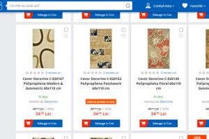 Toamna asta, fă o schimbare în casa ta şi înveseleşte-o! Cumpără un covor nou şi frumos! La eMAG ofertele pornesc de la 34 de lei