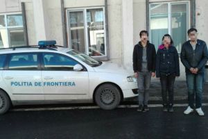 Judetul Constanta.  Trei cetateni chinezi, originari din Tibet, au incercat sa intre ilegal in Romania