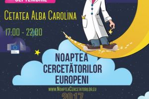 În 29 septembrie, Noaptea Cercetătorilor Europeni 2017: Spectacol de teatru stradal, atelier de astronomie şi demonstraţii de meşteşuguri din antichitate în Cetatea Alba Carolina