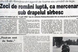Mercenari români în slujba dictatorului Slobodan Milosevic