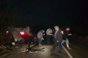 Accident la Scorţeni