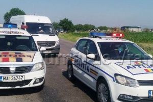 Șofer cu bolid, accident la Vulturu din cauza băuturii