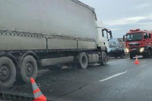 Accident grav în zona localităţii Corunca
