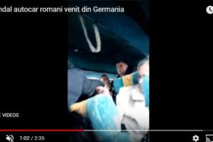 Ploieşteancă, martoră la un scandal monstru în autocarul care transporta românii veniţi din Germania