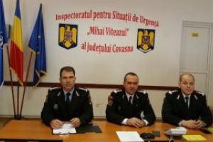 Bilanţul intervenţiilor Inspectoratului pentru Situaţii de Urgenţă „Mihai Viteazul” al judeţului Covasna, pentru luna decembrie