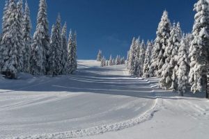 Pârtiile de la Șureanu, domeniul schiabil situat la cea mai mare altitudine din România, în condiţii bune de Revelion