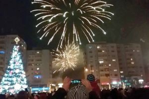 Super-distracţie la Vaslui: Revelion în stradă