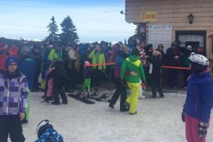 FOTO Pană de curent la Păltiniş. Arena Platoş cea mai afectată