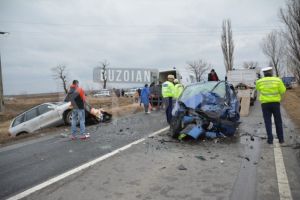 Accident cu patru victime în Buzău