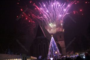 Concert Antonia şi foc de artificii în noaptea dintre ani la Bistriţa