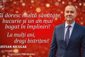 Mesajul de Anul Nou al viceprimarului Cristian Niculae
