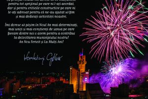 Primarul Kereskenyi Gabor că transmite La Mulţi Ani!