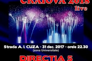 Primăria Municipiului Craiova invită craiovenii să sărbătorească seara de Revelion 2018 în centrul oraşului – restricţii de circulaţie