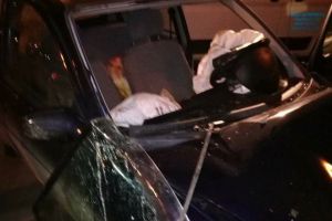 Sofer beat prins de politisti dupa ce a provocat un accident de circulatie, in Calea Buziasului 