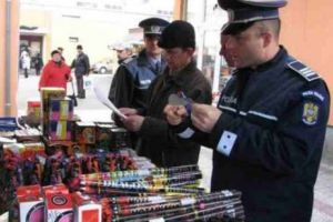 Opt tone de materiale pirotehnice confiscate de oamenii legii în ultima săptămână