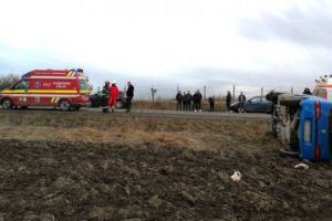 Suceava: Accident de circulaţie soldat cu un mort şi doi răniţi