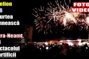 Revelion 2018 la Curtea Domnească din Piatra-Neamţ. Vezi spectacolul de artificii