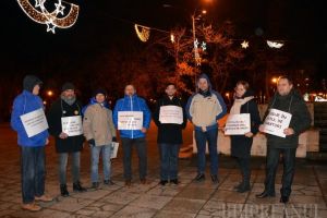 Protest şi de Revelion: Opt orădeni au stat 