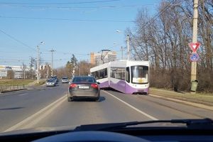 Inca un tramvai Armonia s-a facut acordeon in mers, la Timisoara