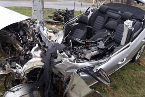 Accident pe Borşului! Un tânăr din Sîntandrei, poliţist de frontieră, a murit!