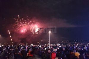 Aproape 10.000 de suceveni au sărbătorit trecerea în 2018 la Revelionul în aer liber