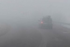 Cod galben de ceaţă şi polei în judeţul Sibiu