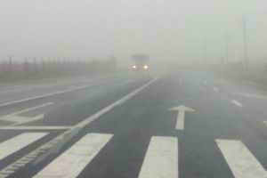 Vrancea sub cod galben de ceaţă