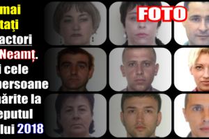Cei mai căutaţi infractori din Neamţ. Vezi cele 42 persoane urmărite la începutul anului 2018