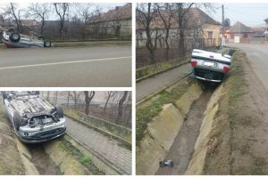 FOTO: ACCIDENT RUTIER la Sîncel, soldat cu două victime încarcerate