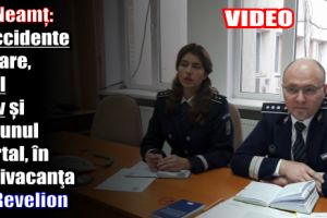 IPJ Neamţ: 9 accidente uşoare, unul grav şi niciunul mortal, în minivacanţa de Revelion