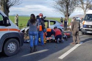 ACCIDENT TERIBIL pe DN1, soldat cu 15 VICTIME! Patru maşini s-au ciocnit