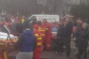 GALERIE FOTO: O femeie si cei doi copii ai sai au fost spulberati de un sofer pe trecerea de pietoni