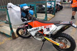 FOTO. Sătmăreanul Mani Gyenes a ajuns în America de Sud. Raliul Dakar începe în 3 zile