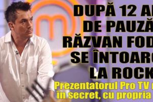 După 12 ani de pauză, Răzvan Fodor se întoarce la rock